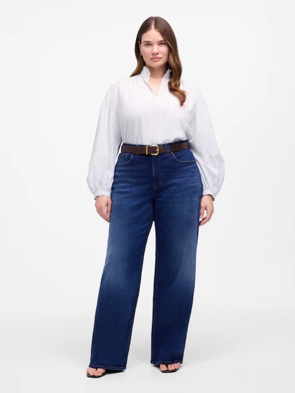 Madewell Plus Perfect Vintage Wide Leg Jeans